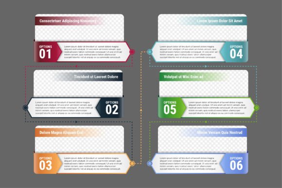 Arrow Photo Rectangle Infographic for Graphics and Infographics