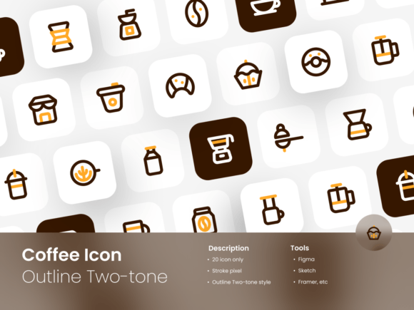 Coffee Icon Set for Modern Design