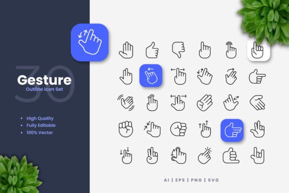 Gesture Graphics: A Versatile Design Asset for Modern Branding