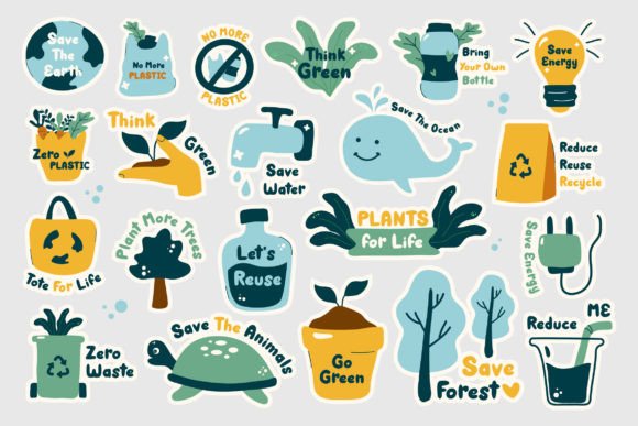 Go Green Illustration Set Review