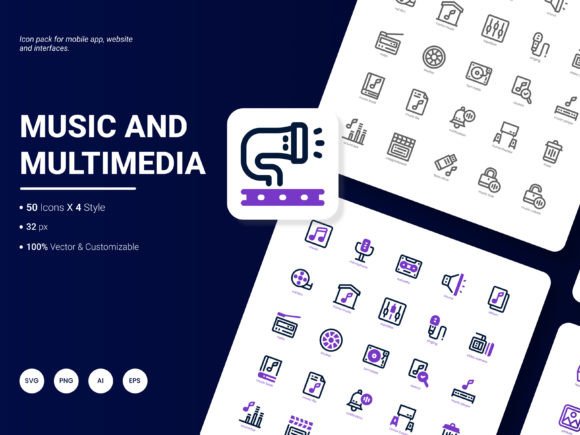 Music and Multimedia Icon Pack Review