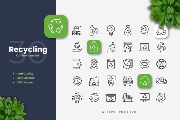 Recycling Icons